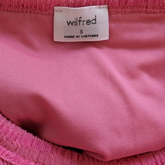 Aritzia Wilfred Verona Dress in Candy Drop Pink Size S - Picture 3 of 6